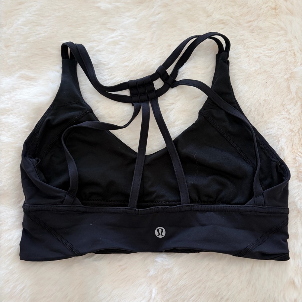 lululemon athletica Black Multi-Strap Sports Bra